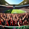 AFL stadium in Baghdad fans in black and red .jpeg