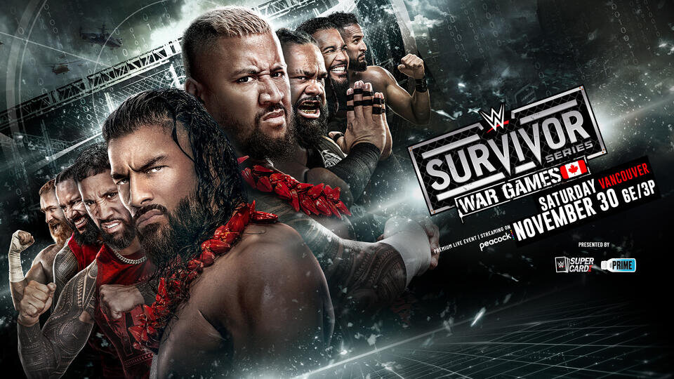 WWE Survivor Series Wargames Sunday 1st December, 2024, 10am AEDT