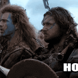 Hold Hold Now Esperen Ahora Mel Gibson Brace Heart Braveheart Vagonettas 2 Gif Bigfooty Forum