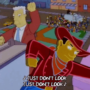 simpsons-just-dont-look.gif