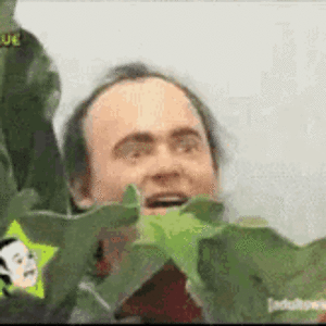 creepy-guy-behind-plant.gif